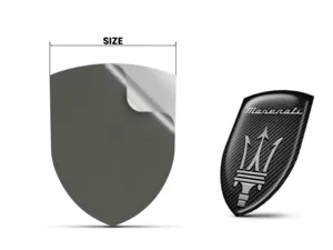 Maserati Adesivi Lunotto Posteriore Auto Lusso Regolabili Sobri